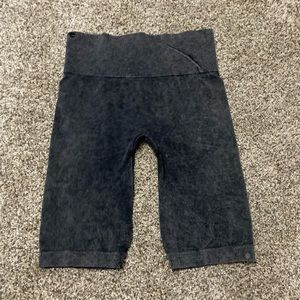 dark grey biker shorts